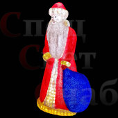 Большая новогодняя фигура «Дедушка Мороз» 2м