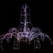 Светодиодный фонтан "Симфония Ронда+" Белый/Мульти АКЦИЯ
