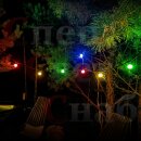 Уличная световая гирлянда Белт Лайт 10 м шаг 20 см Каучук черный